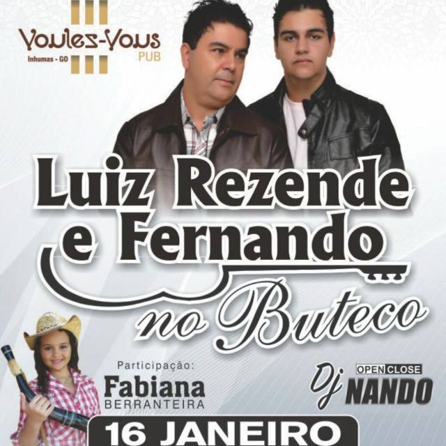 Luiz Rezende e Fernando na Voulez Vous Luiz Rezende e Fernando na Voulez Vous