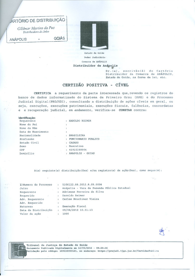 Lei da Ficha Limpa deve impedir reeleição do reitor da UEG Lei da Ficha Limpa deve impedir reeleição do reitor da UEG