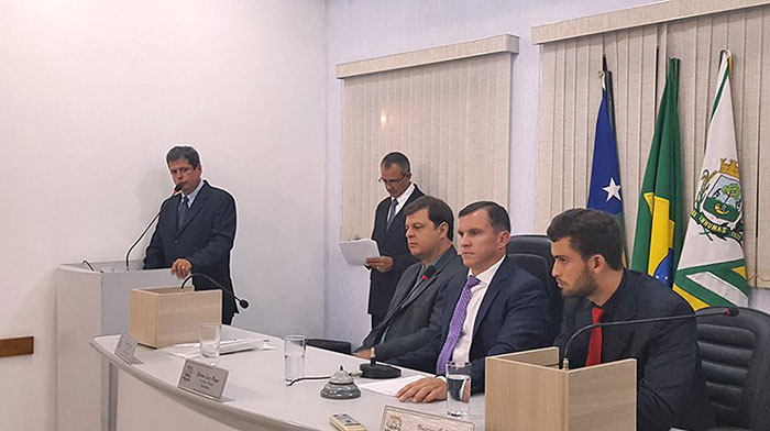 Primeira Sessão Solene de 2017 foi realizada na Câmara de Vereadores Primeira Sessão Solene de 2017 foi realizada na Câmara de Vereadores