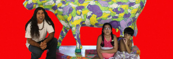 Nonatto Coelho participa do Cowparade em Goiânia