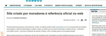 Acadêmica de Jornalismo da UNB pesquisa sobre o TUDOIN
