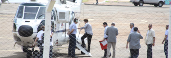 Dilma visita obras de ferrovia em Goiás