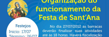 Último dia da Festa de SantAna deste ano em Inhumas