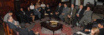 Representantes das Subseções da OAB de Inhumas e Morrinhos Participaram de uma Reunião no TJGO.