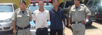 Dois LadrÃµes sÃ£o presos, ApÃ³s Roubar Motocicleta.
