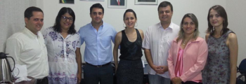 Reunião com a equipe de Justiça Terapêutica