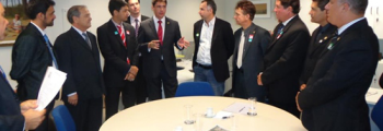 Dioji se reúne com senador Wilder Morais em Brasília