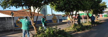 Projeto "Pintou Limpeza" no setor José Antônio Ferreira