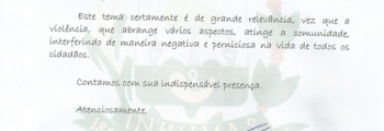 Câmara Municipal realiza reunião para discutir sobre a criminalidade em Inhumas