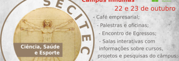 II Semana de Ciência e Tecnologia do IFG - Câmpus Inhumas