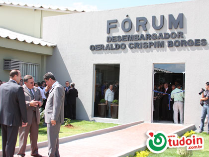 TUDOIN - Galerias de Imagens - Inauguração do Fórum