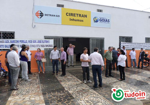 TUDOIN - Galerias de Imagens - Inauguração do DETRAN em Inhumas