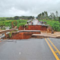 Chuva gera prejuízos em diversos municípios no interior do