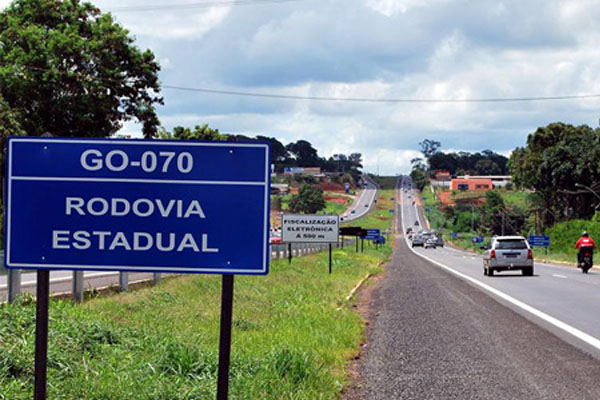 Agetop licita iluminação da GO-070 e obras de recuperação Agetop licita iluminação da GO-070 e obras de recuperação