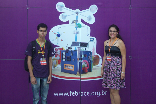 Alunos do IFG - Inhumas são premiados na Febrace 2012 Alunos do IFG - Inhumas são premiados na Febrace 2012