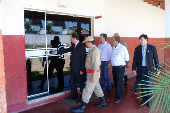 9ª CIBM de Inhumas recebe visita do Secretario de Segurança Publica do Estado de Goiás 9ª CIBM de Inhumas recebe visita do Secretario de Segurança Publica do Estado de Goiás