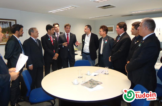 Dioji se reúne com senador Wilder Morais em Brasília Dioji se reúne com senador Wilder Morais em Brasília