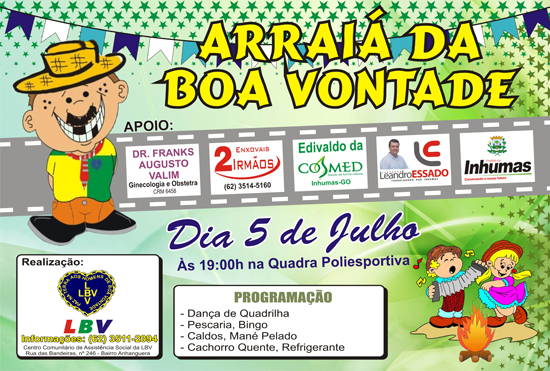 Arraiá da Boa Vontade - LBV Arraiá da Boa Vontade - LBV
