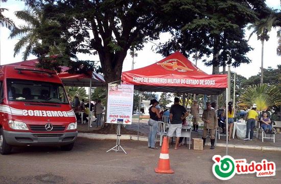 CAMPANHA DO CBMGO CADASTRA 356 DOADORES DE MEDULA ÓSSEA EM INHUMAS CAMPANHA DO CBMGO CADASTRA 356 DOADORES DE MEDULA ÓSSEA EM INHUMAS