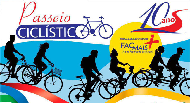 FacMais celebra 10 anos e realiza seu primeiro Passeio CiclĂstico FacMais celebra 10 anos e realiza seu primeiro Passeio CiclĂstico