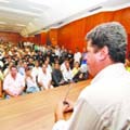 Prefeitos protestam Prefeitos protestam