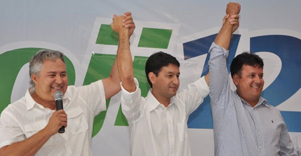 Dioji Ikeda e Edvaldo da Cosmed pelo PDT