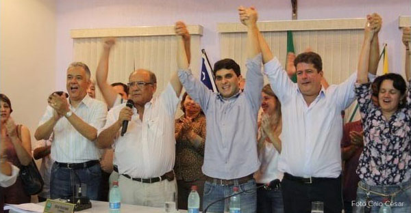 Rondinelly com o apoio do PP e coligações