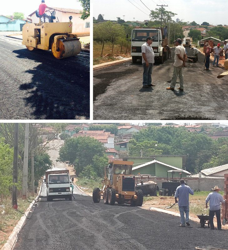 Programa Minha Nova Rua - recapamento asfáltico em Inhumas